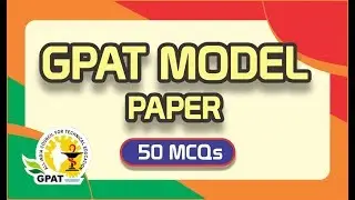 GPAT MODEL PAPER-9 | GPAT-2020