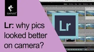 Why do pictures look better before Lightroom import?