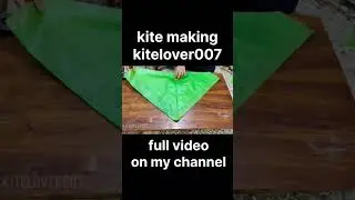 gamer kite making part #1 full video on my channel 