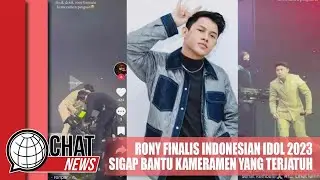 Momen Rony Parulian Indonesian Idol 2023 Bantu Kameramen yang Terjatuh - Chatnews 05 Juni 2023