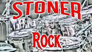 Heavy Metal Stoner Rock Drums Practice 80 BPM Drumless with Click