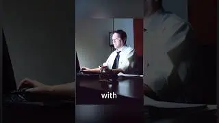 A man was working overtime when he ran into something horrible