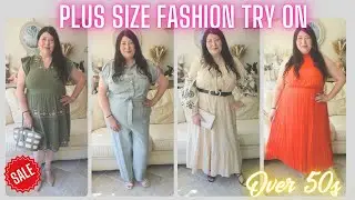 **PLUS SIZE** CLOTHING HAUL & TRY ON | OVER 50s FASHION