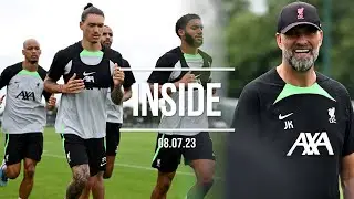 INSIDE TRAINING: Liverpool return for day one of pre-season testing