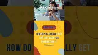 How Do You Usually Get The Test Case For Automation ? | Selenium Interview Questions And Answers