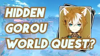 We ALREADY have a Gorou quest? #genshinimpact