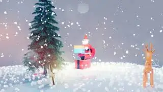 Christmas and New Year Greetings After Effects Template