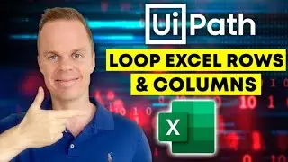 UiPath - How to loop through rows and columns in Excel and pass values to web search/input