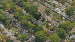 suburban rowhouses