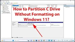 How to Partition C Drive Without Formatting on Windows 11?