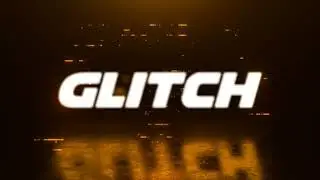 Digital glitch logo reveal (After Effects templates)