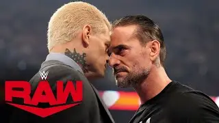 FULL SEGMENT – CM Punk and Cody Rhodes’ war of words: Raw, Jan. 22, 2024