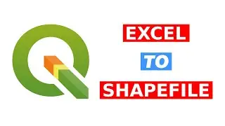 Convert Excel Data to Shapefile with QGIS Software