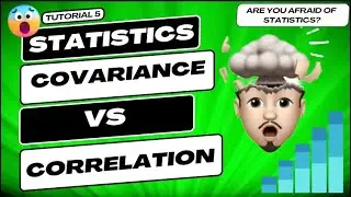 📊Explained : COVARIANCE vs CORRELATION | Correlation Tutorial 📊