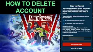 How To Delete MultiVersus Account