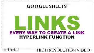 Google Sheets Links