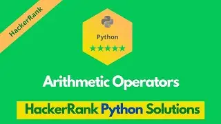 HackerRank Arithmetic Operators problem solution in Python | Python solutions | Programmingoneonone