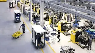 Magazino's logistics robot SOTO automating material supply at MAN