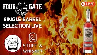 Four Gate Double Oaked Live Single Barrel Selection w/ The Bourbon Judge