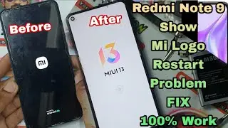 Redmi Mi Note 9 Showing Mi Logo Restart FIX 100% Working Trick URDU/HINDI