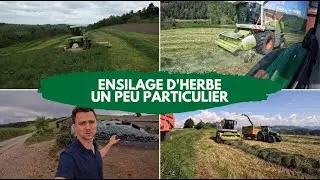 Ensilage d'herbe, très particulier cette année