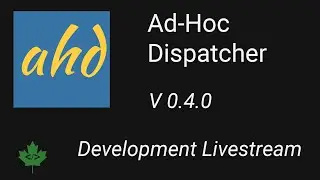 AHD V0.4.0 livestream