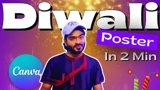 Diwali Delight: Crafting a Stunning Poster with Canva | Pinterest Canva Workshop | Canva Tutorial