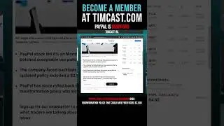 Timcast IRL - PayPal Is Down Bad #shorts