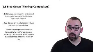 1.6 Blue Ocean Thinking (Competitor Analysis)
