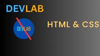 Designing a Professional Devlab Logo Using Only HTML and CSS#LogoTutorial #WebDevelopment #Devlab