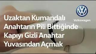 Uzaktan Kumandalı Anahtarın Pili Bittiğinde Kapıyı Gizli Anahtar Yuvasından Açmak