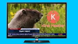 Cara Membuat Running Teks Seperti Di TV Menggunakan KineMaster Pro