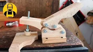 Coolest homemade! CLAMP your hands! Ideas for garage and workshop