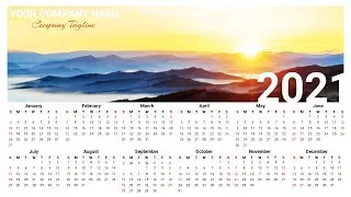 How to Make a Calendar in PowerPoint | 2021 Calendar Design Template