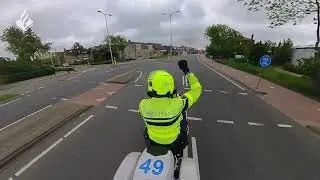 Motorbegeleiding voor een collega die met pensioen gaat. (eerste 360 graden productie!)