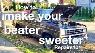 Make Your Beater Sweeter Pt.4 - windshield leak & tune-up