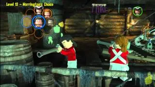 Lego Pirates of the Caribbean: Level 13 Norringtons Choice - Story Walkthrough - HTG