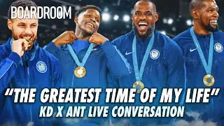 Kevin Durant and Anthony Edwards BREAK DOWN USA vs Serbia | EXCLUSIVE BOARDROOM TALKS