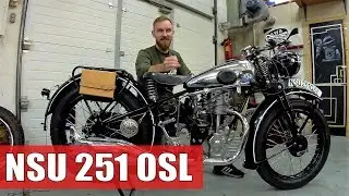 Мотоцикл NSU 251 OSL. После реставрации