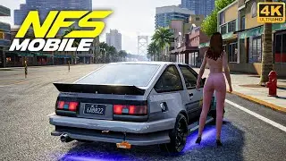 Need For Speed Mobile - Epic Sprinter Trueno AE86! Gameplay