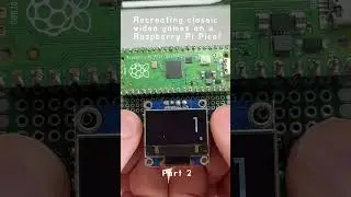 Snake recreated for the Raspberry Pi Pico! 