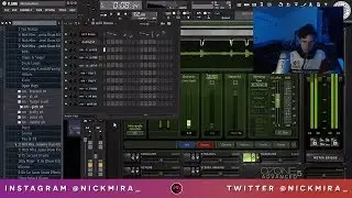 LIVE BEAT MAKING WITH NICK MIRA - HAYWIRE DRUM KIT 3/1/18 FL Studio Cookup Live Beat Making