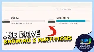 How to Fix USB Drive Showing Multiple Partitions | Simple Guide