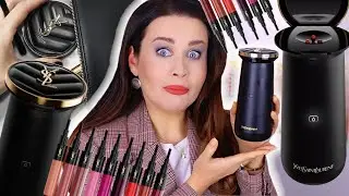 ПОМАДНАЯ МАШИНА Yves Saint Laurent | Принтер для помад YSL ROUGE SUR MESURE ОБЗОР