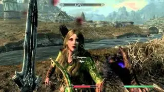 SKYRIM Моды #19 [Милая спутница Фрея + бонус]