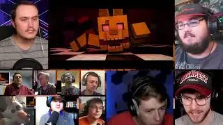 Dont Forget Minecraft FNAF Animation Music Video (Song by TryHardNinja) [REACTION MASH-UP]#1906