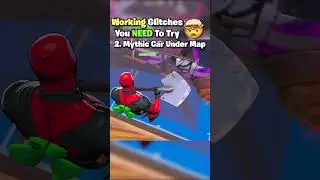 3 WORKING Glitches You NEED To Try! 🤯 #shorts #fortnite