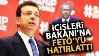 Ekrem İmamoğlu, İçişleri Bakanı'na FETÖ'yü hatırlattı! Ahmet Özer ile ilgili sözlerine tepki geldi!