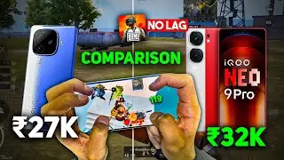iQOO Neo 10R vs iQOO Neo 9 Pro Which is BEST for Gaming | Best 120fps phone under 25k🔥