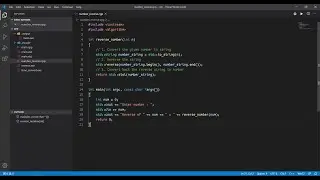 Reverse a number in just 4 lines of code | C++